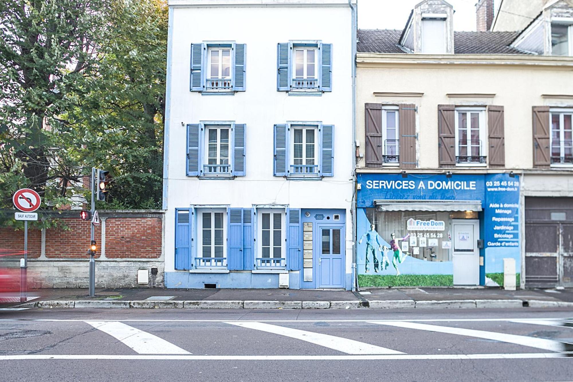 Le Duplex Pasteur - 5 Min Hypercentre - Ideal Groupe - Parking Gratuit Troyes Exterior photo